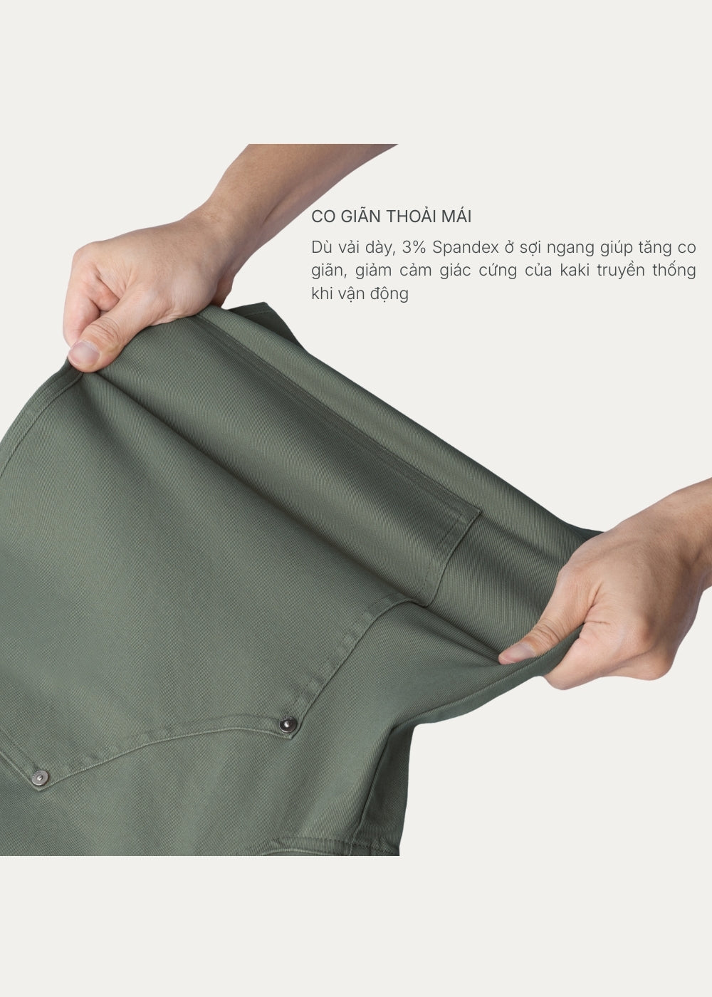 Quần Đùi Jean DurableTex™ Đắp 2 Lớp Chống Rách Gối Siêu Bền Multi Color Jean 013 Màu Xanh Lá Đậm Dáng Rộng Rãi F4