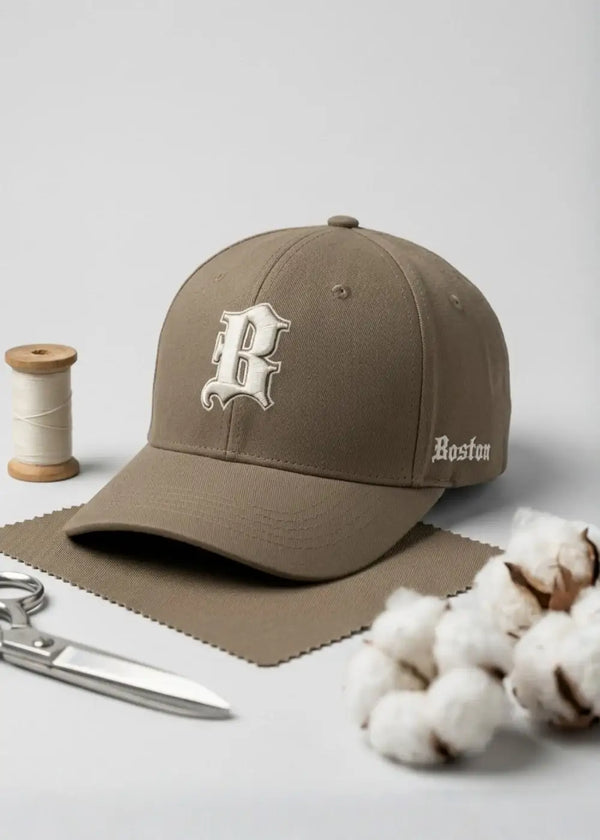 Nón Baseball Cap Kaki Đứng Form NS 140 Nâu