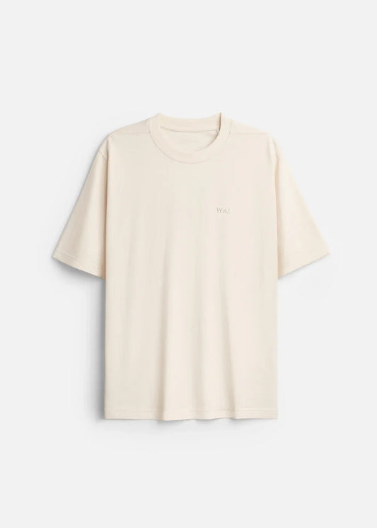 Áo Thun FlexFit™ Co Giãn "7 Ngày Năng Động" Non Branded 047 Màu Be Dáng Rộng Rãi F4