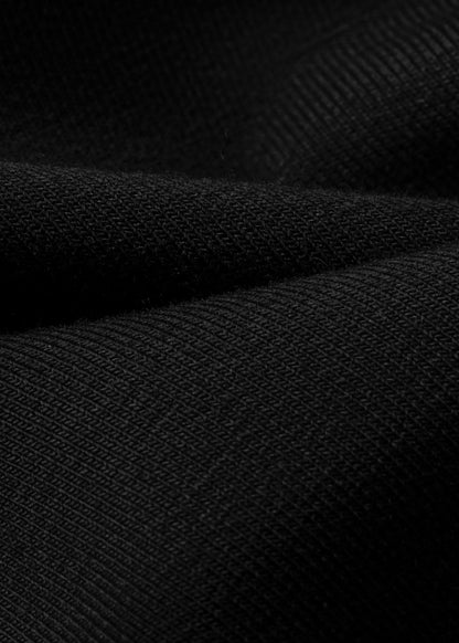 Áo Khoác Parka Anti-UV™ Xỏ Ngón Bảo Vệ Mu Bàn Tay Chống Nắng UPF 50+ Non Branded 048 Màu Đen Dáng Ôm Vừa F2