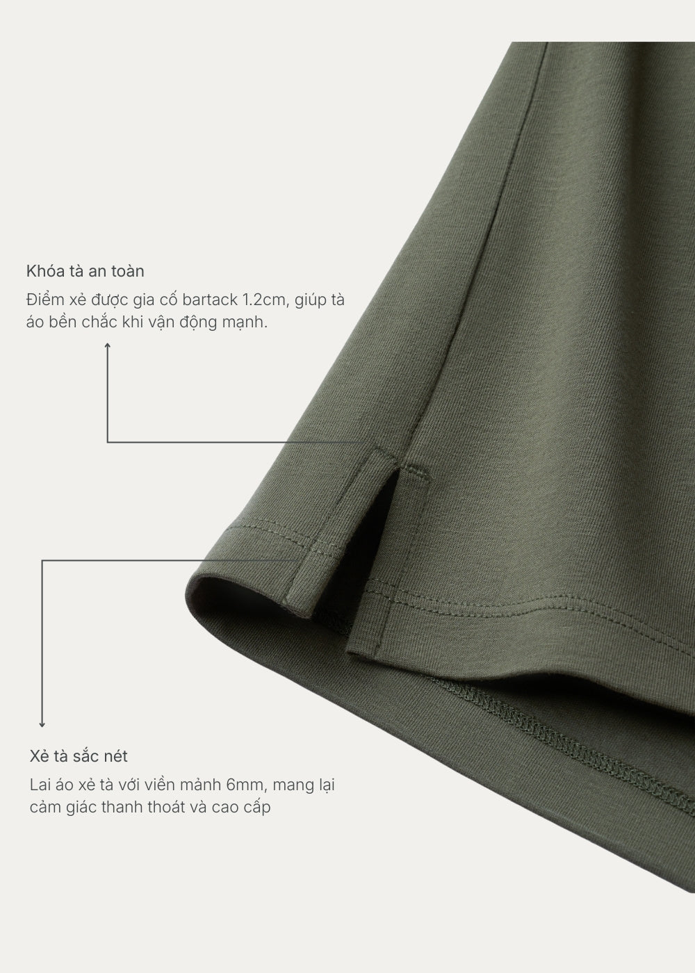 Áo 3 Lỗ Tôn Dáng FlexFit™ Cotton Mềm Mướt Co Giãn Đa Chiều Non Branded 051 Màu Trắng Dáng Ôm Vừa F2