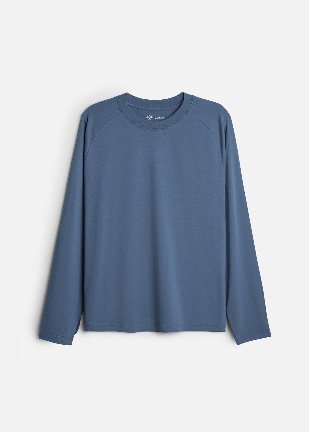 Áo Thun Tay Dài Raglan FlexFit™ Vải Mỏng Mịn Có Lỗ Xỏ Ngón Tiện Lợi Non Branded 052 Màu Xanh Dương Dáng Vừa Vặn F3