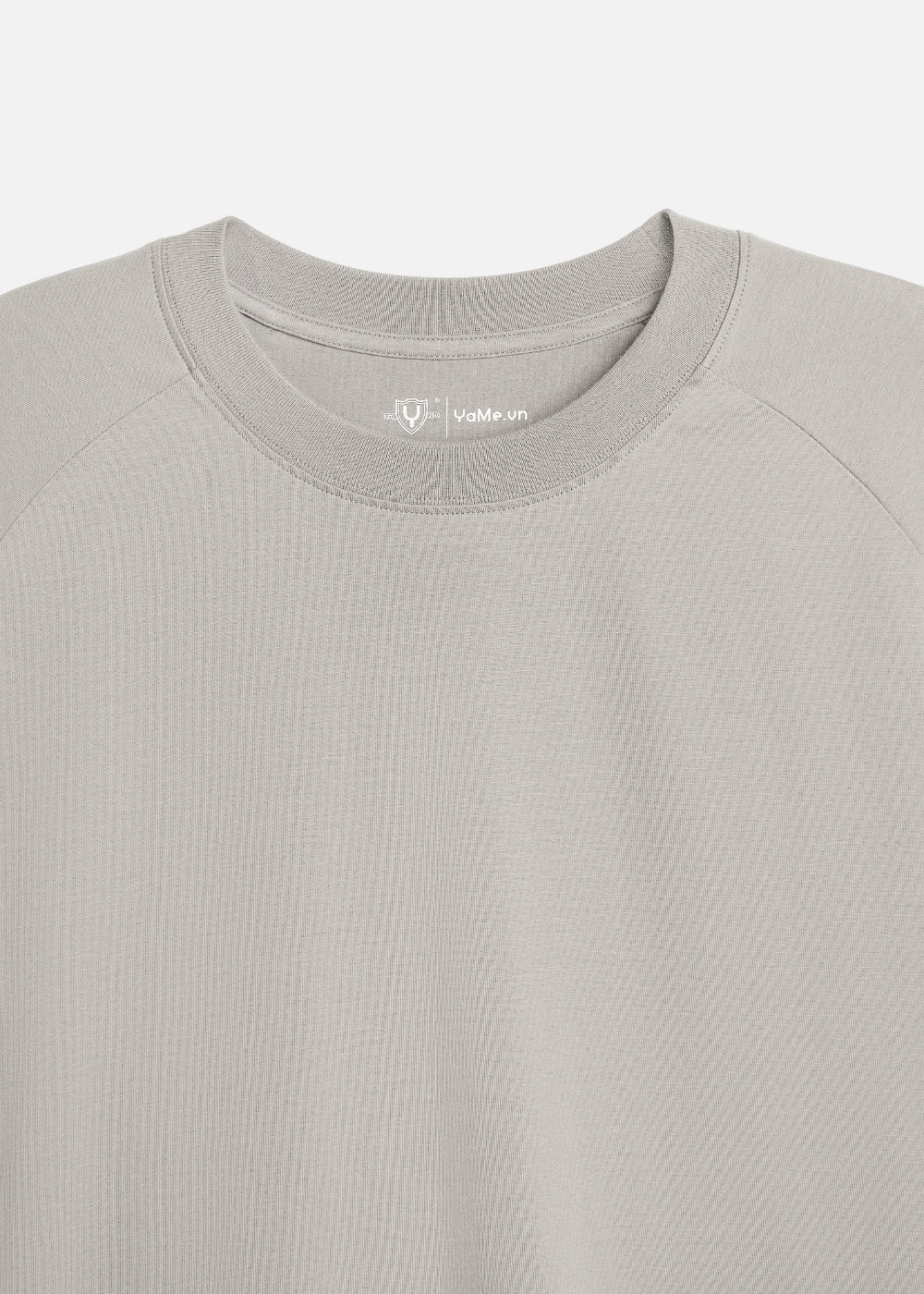 Áo Thun Tay Dài Raglan FlexFit™ Vải Mỏng Mịn Có Lỗ Xỏ Ngón Tiện Lợi Non Branded 052 Màu Xám Nhạt Dáng Vừa Vặn F3