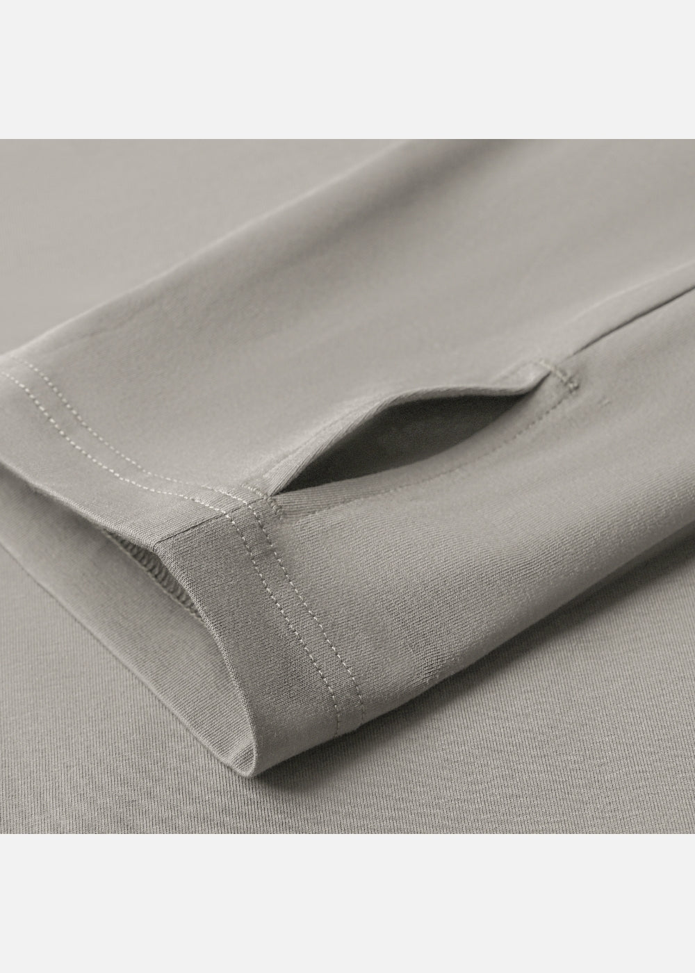 Áo Thun Tay Dài Raglan FlexFit™ Vải Mỏng Mịn Có Lỗ Xỏ Ngón Tiện Lợi Non Branded 052 Màu Xám Nhạt Dáng Vừa Vặn F3