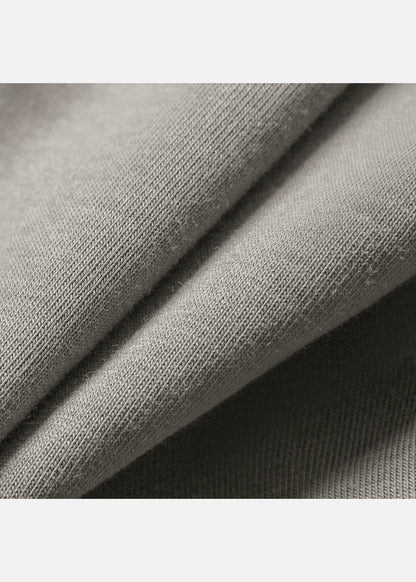 Áo Thun Tay Dài Raglan FlexFit™ Vải Mỏng Mịn Có Lỗ Xỏ Ngón Tiện Lợi Non Branded 052 Màu Xám Nhạt Dáng Vừa Vặn F3