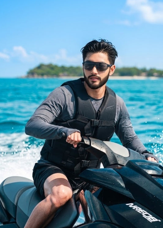 Áo Thun Tay Dài Raglan FlexFit™ Vải Mỏng Mịn Có Lỗ Xỏ Ngón Tiện Lợi Non Branded 052 Màu Xanh Lá Đậm Dáng Vừa Vặn F3