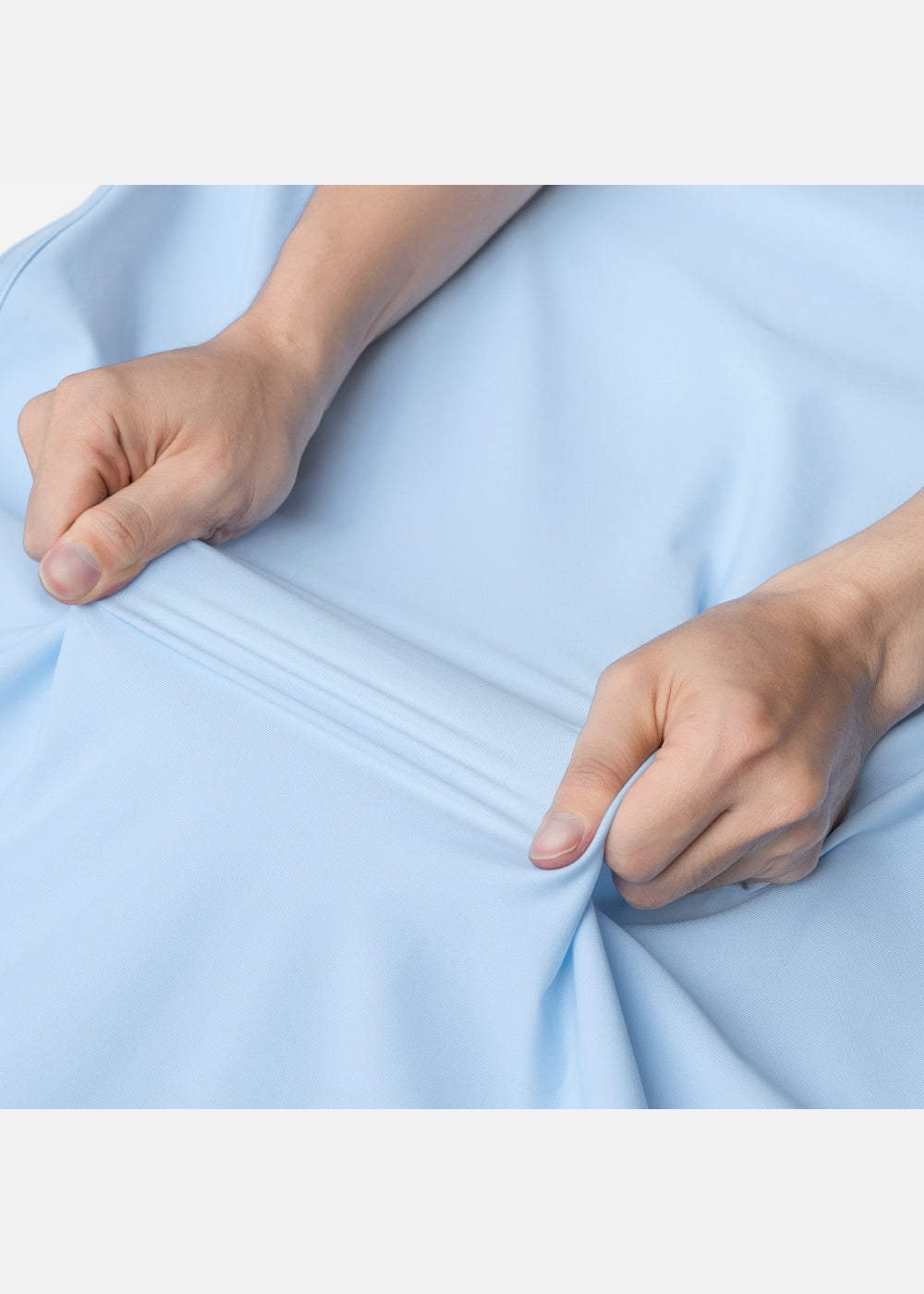 Sơ Mi Tay Ngắn AirDry™ Nhẹ Co Giãn Thoát Nhiệt Tốt Seventy Seven 054 Màu Xanh Dương Nhạt Dáng Vừa Vặn F3