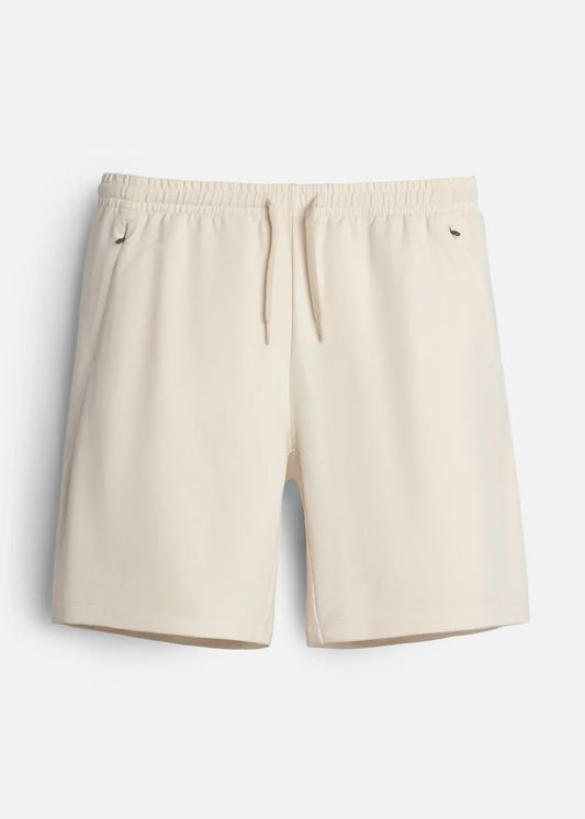 Quần Đùi Thun Mặc Mát Lạnh IceVibes™ Đáy Mở Rộng Thông Minh Thoải Mái The Minimalist 012 Màu Be Dáng Vừa Vặn F3