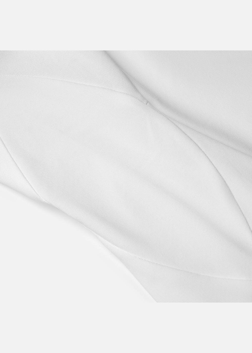 Áo Polo Sợi Làm Mát IceVibes™ Mặc Đi Nắng Giải Nhiệt Nhanh Chóng The Minimalist 015 Màu Trắng 2 Form 10 Size