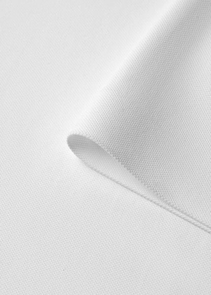 Áo Polo Sợi Làm Mát IceVibes™ Mặc Đi Nắng Giải Nhiệt Nhanh Chóng The Minimalist 015 Màu Trắng 2 Form 10 Size