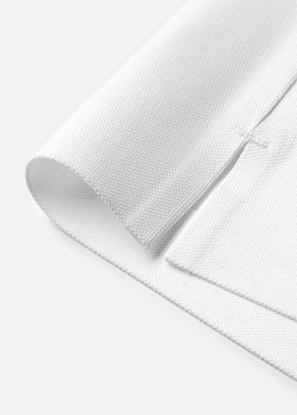 Áo Polo Sợi Làm Mát IceVibes™ Mặc Đi Nắng Giải Nhiệt Nhanh Chóng The Minimalist 015 Màu Trắng 2 Form 10 Size