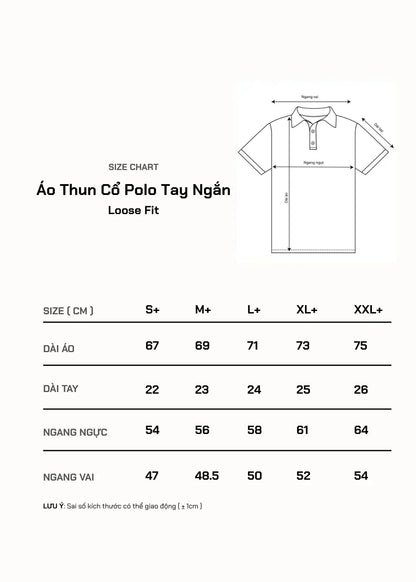 Áo Polo Sợi Làm Mát IceVibes™ Mặc Đi Nắng Giải Nhiệt Nhanh Chóng The Minimalist 015 Màu Đen 2 Form 10 Size