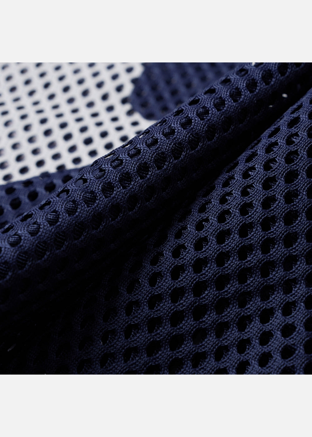 Áo Thun Vải Dệt Lưới AirDry™ Thoát Nhiệt Nhanh "NEVER SLEEPS" The No Style 207 Màu Xanh Dương Đậm Dáng Rộng Rãi F4