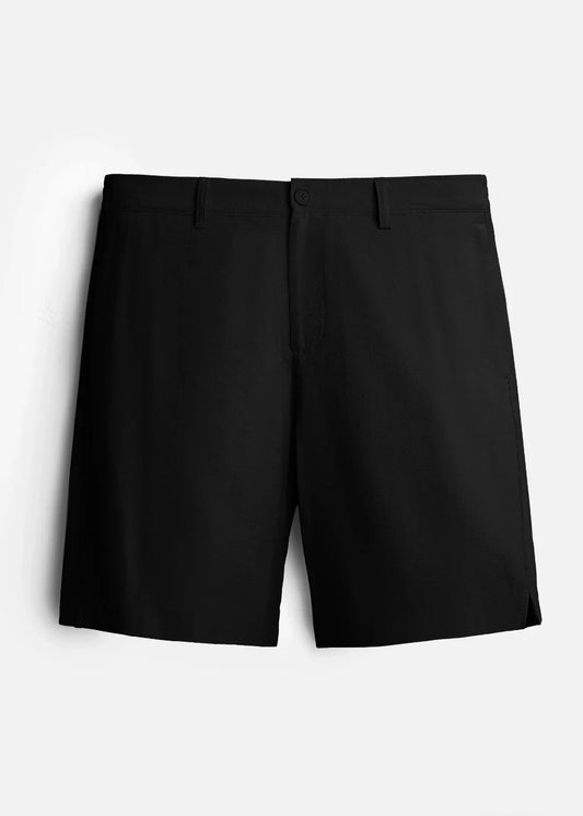 Quần Đùi Kaki AirDry™ Sợi Rayon Mướt Da The No Style 219 Màu Đen Dáng Rộng Rãi F4