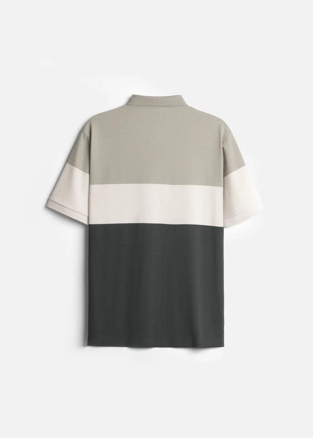 Áo Polo Vải Cá Sấu Phối Mảng Màu AirDry™ Mặc Nhẹ Thoát Mồ Hôi Tốt The Weekend 003 Màu Nâu Xanh Lá Dáng Vừa Vặn F3