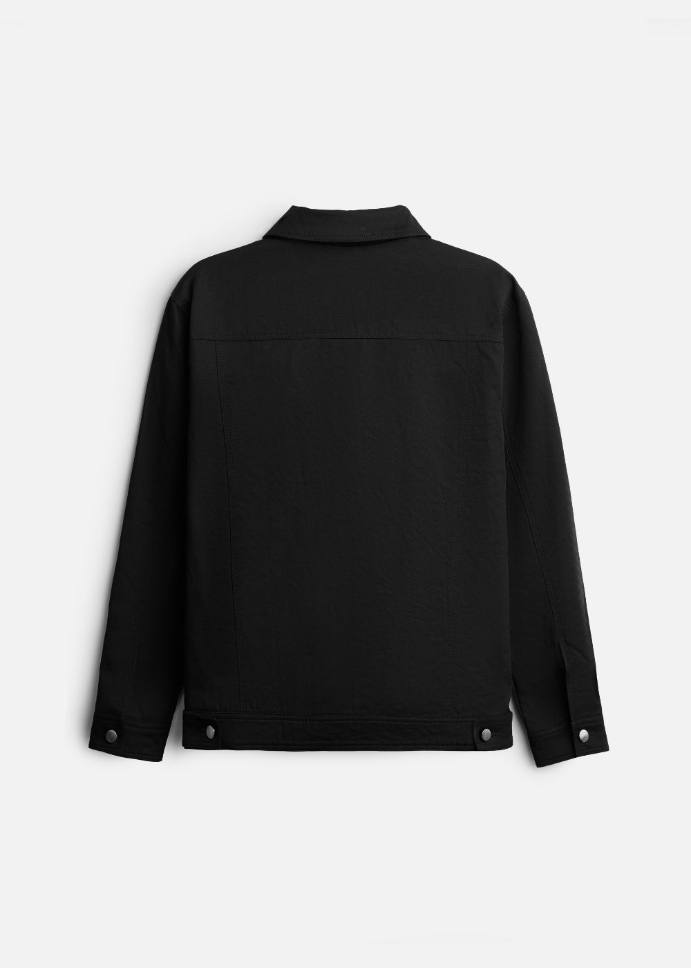 Áo Khoác Kaki DurableTex™ Vải Cotton Dày Dặn Chắn Gió Cản Bụi The Worker 011 Màu Đen Dáng Vừa Vặn F3