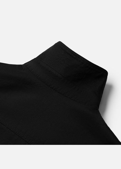 Áo Khoác Kaki DurableTex™ Vải Cotton Dày Dặn Chắn Gió Cản Bụi The Worker 011 Màu Đen Dáng Vừa Vặn F3