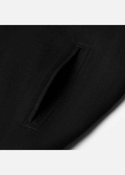 Áo Khoác Kaki DurableTex™ Vải Cotton Dày Dặn Chắn Gió Cản Bụi The Worker 011 Màu Đen Dáng Vừa Vặn F3