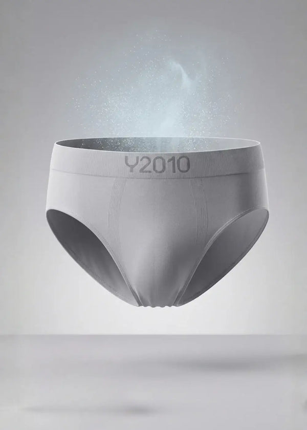 Quần Lót Tam Giác Seamless FlexFit™ Dệt Khối Không Hằn Da #Y2010 081 Màu Xám Nhạt