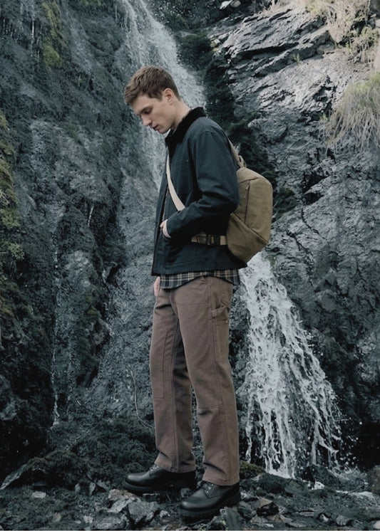 Túi Đeo Sling Bag Kiểu Kén Tránh Mỏi Vải Siêu Bền Trượt Nước #Y2010 185 Màu Nâu