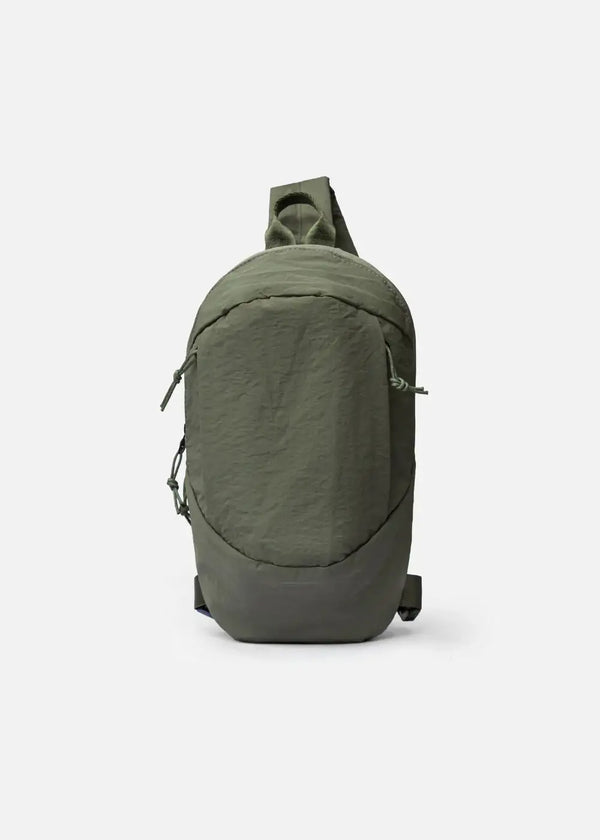 Túi Đeo Sling Bag Kiểu Kén Tránh Mỏi Vải Siêu Bền Trượt Nước #Y2010 185 Màu Xanh Lá Đậm
