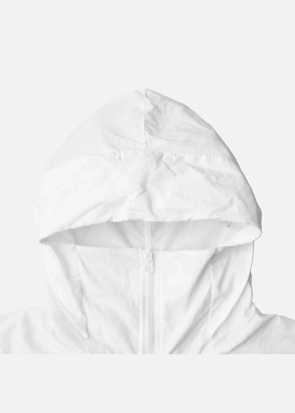 Áo Khoác Gió Trượt Nước Mỏng Nhẹ Nhiều Màu Non Branded 04 Trắng - YaMe.vn