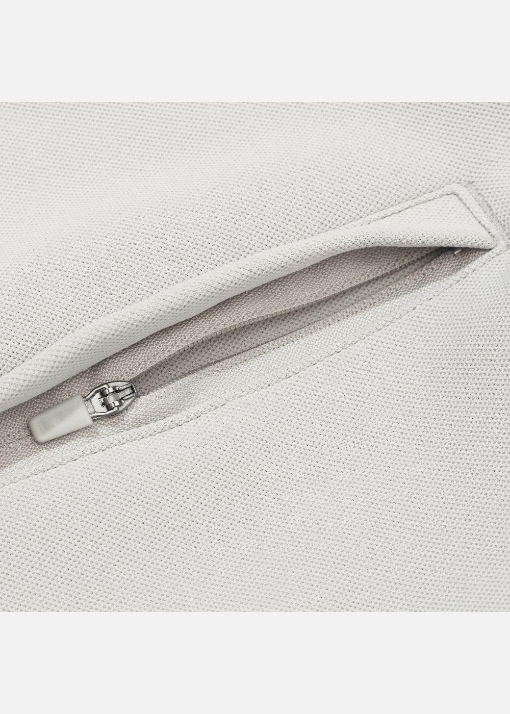 Áo Khoác Bomber Vải Pique Co Giãn No Style M45 Xám Nhạt - YaMe.vn