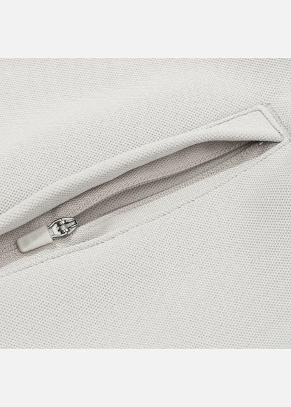 Áo Khoác Bomber Vải Pique Co Giãn No Style M45 Xám Nhạt - YaMe.vn