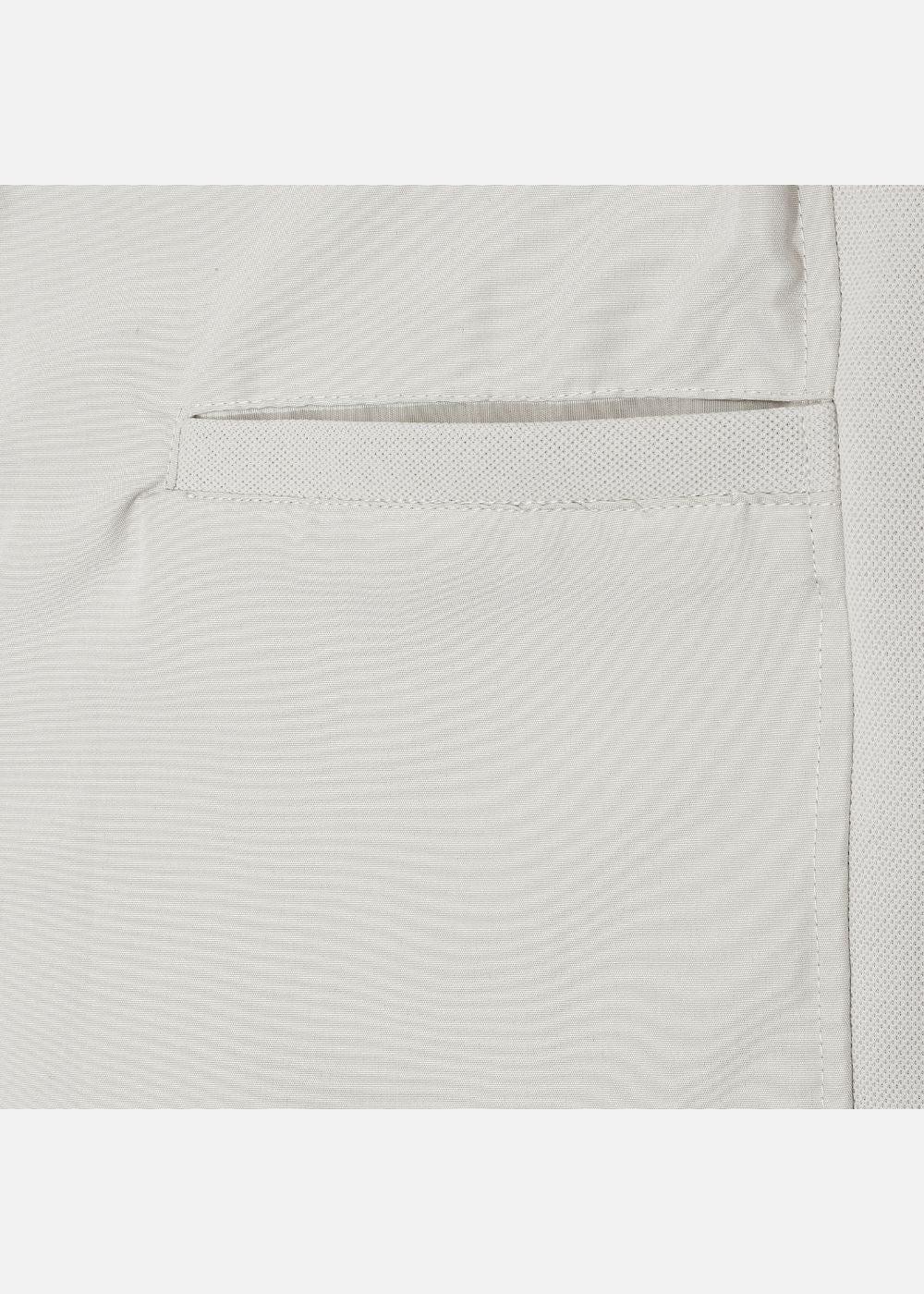 Áo Khoác Bomber Vải Pique Co Giãn No Style M45 Xám Nhạt - YaMe.vn