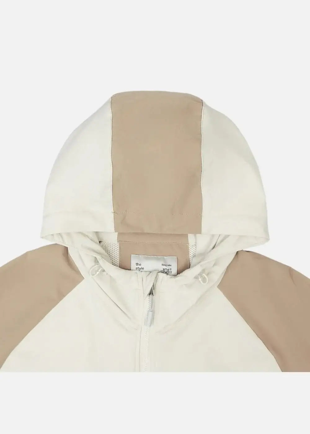 Áo Khoác Gió Co Giãn 2 Lớp No Style M53 Be Nâu - YaMe.vn