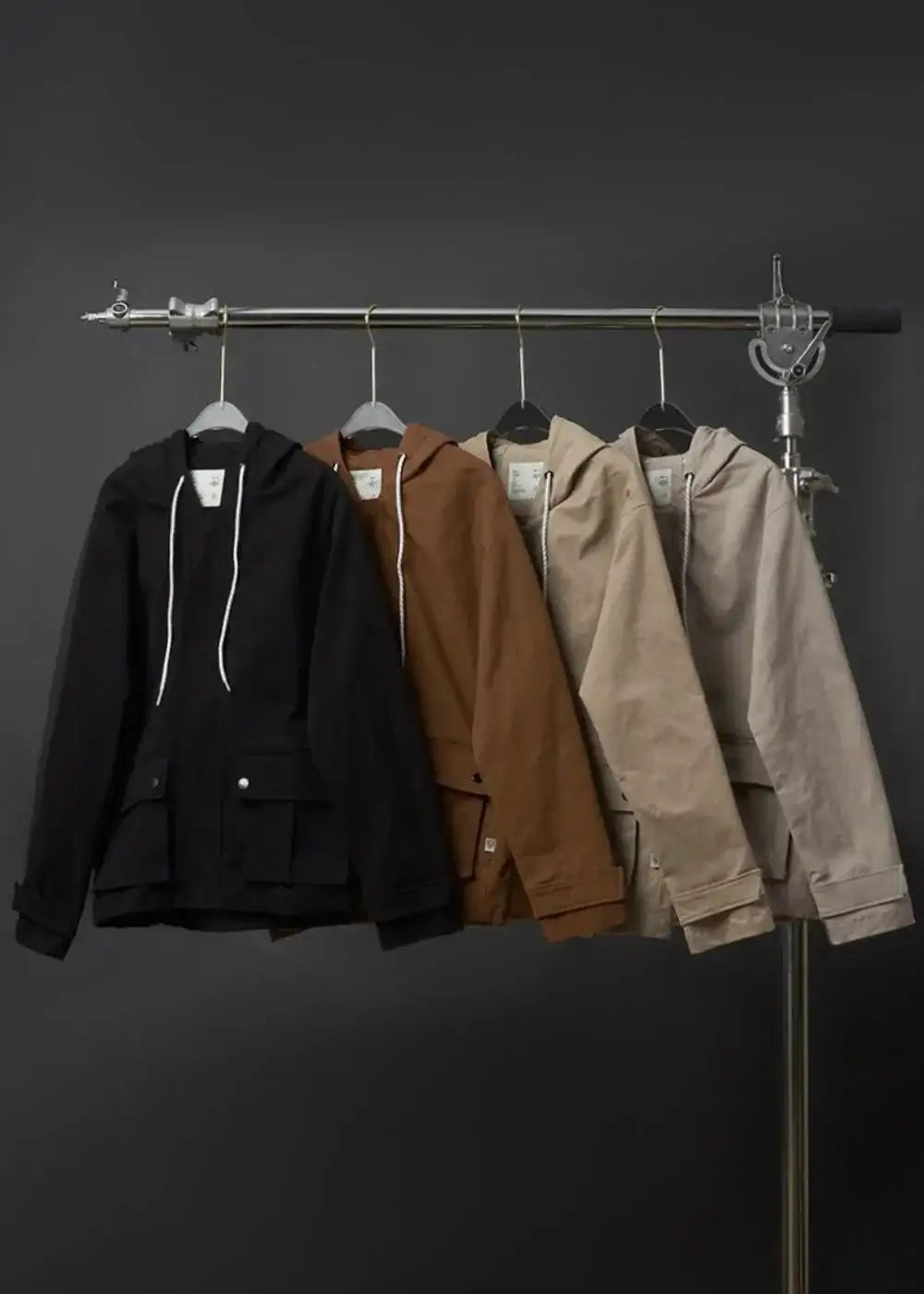 Áo Khoác Kaki Co Giãn Chống Nắng No Style M54 Đen - YaMe.vn