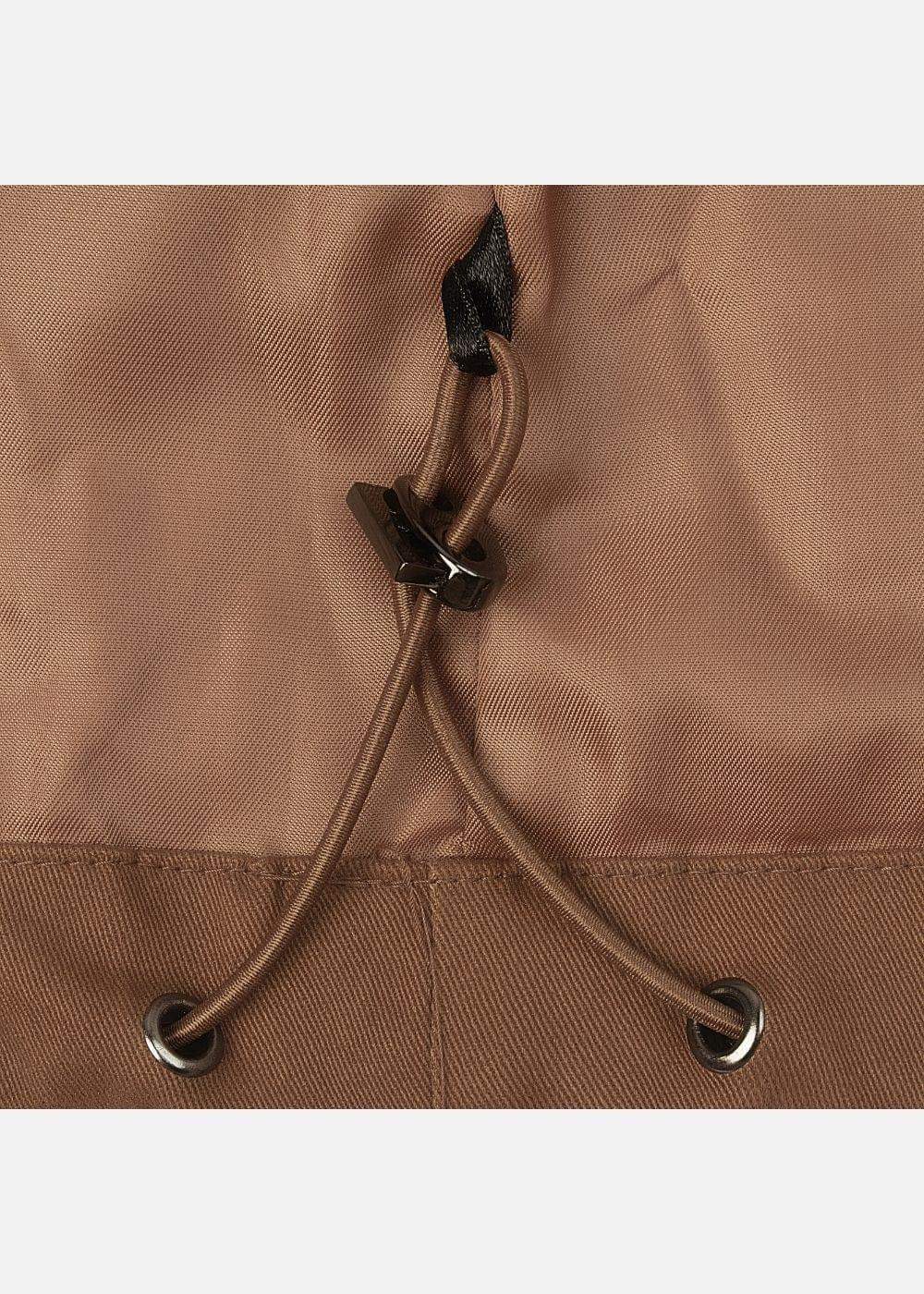 Áo Khoác Kaki Co Giãn Chống Nắng No Style M54 Nâu Đậm - YaMe.vn