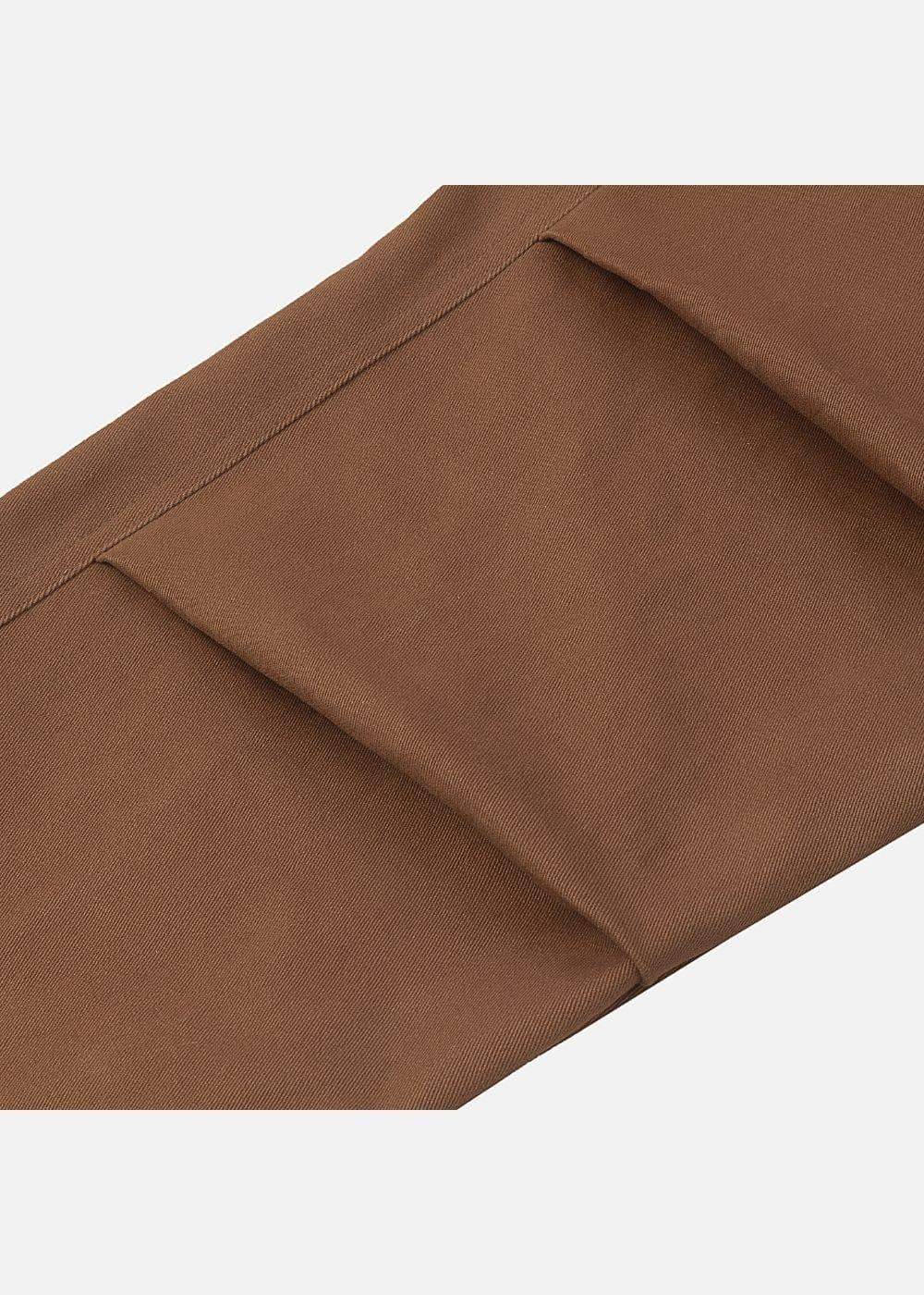 Áo Khoác Kaki Co Giãn Chống Nắng No Style M54 Nâu Đậm - YaMe.vn