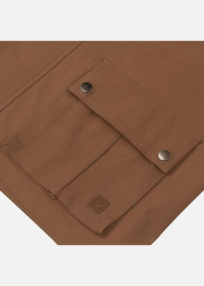 Áo Khoác Kaki Co Giãn Chống Nắng No Style M54 Nâu Đậm - YaMe.vn