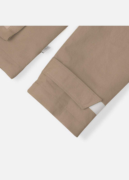 Áo Khoác Kaki Co Giãn Chống Nắng No Style M54 Nâu Nhạt - YaMe.vn