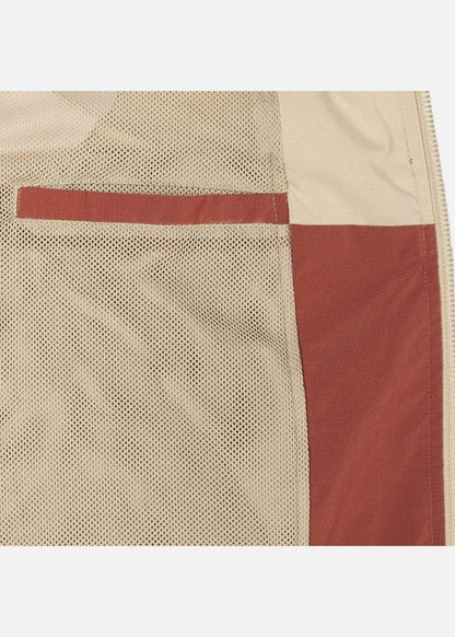 Áo Khoác Gió Sporty Phối Màu Siêu Nhẹ No Style M58 Nâu Đỏ - YaMe.vn