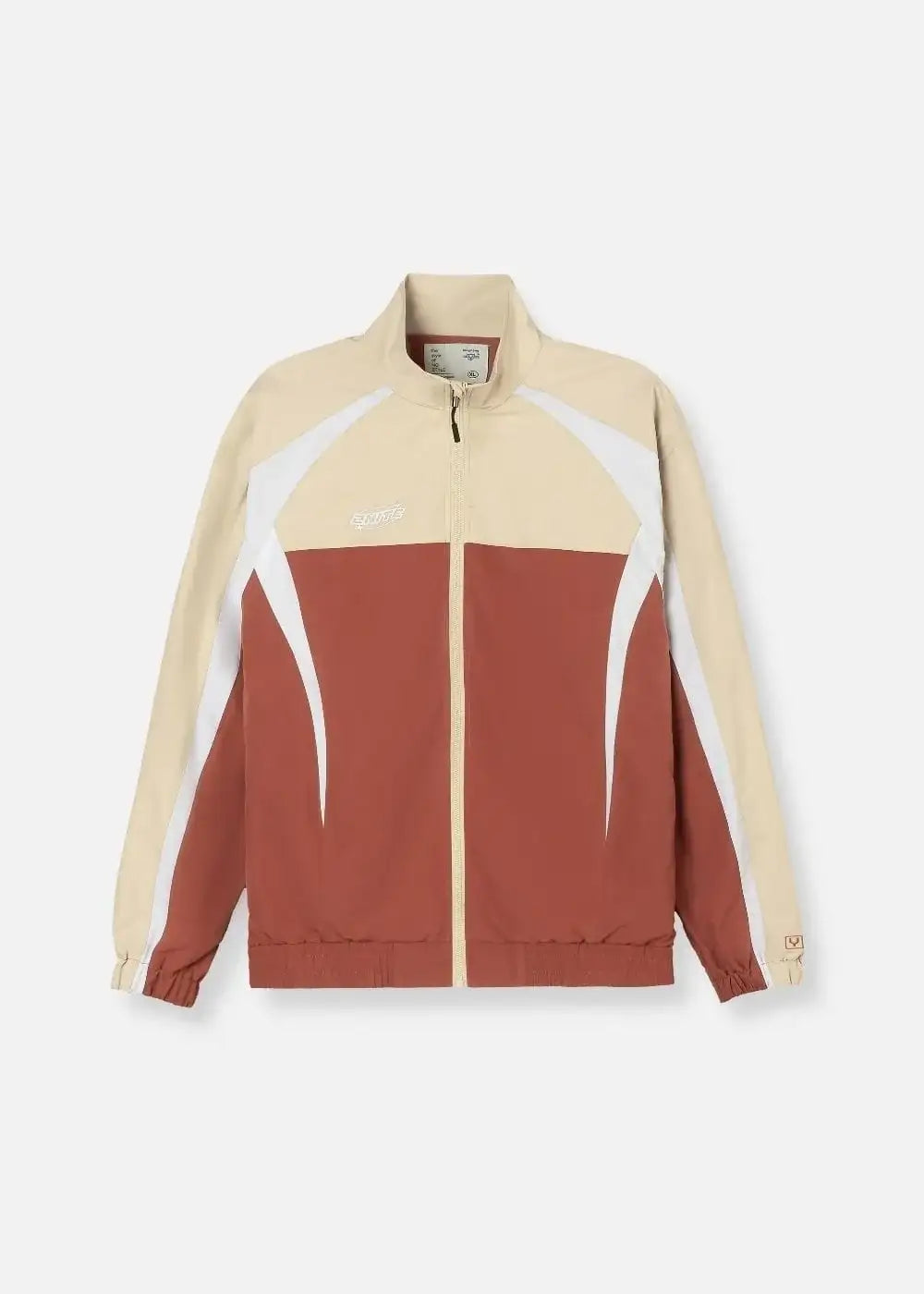 Áo Khoác Gió Sporty Phối Màu Siêu Nhẹ No Style M58 Nâu Đỏ - YaMe.vn