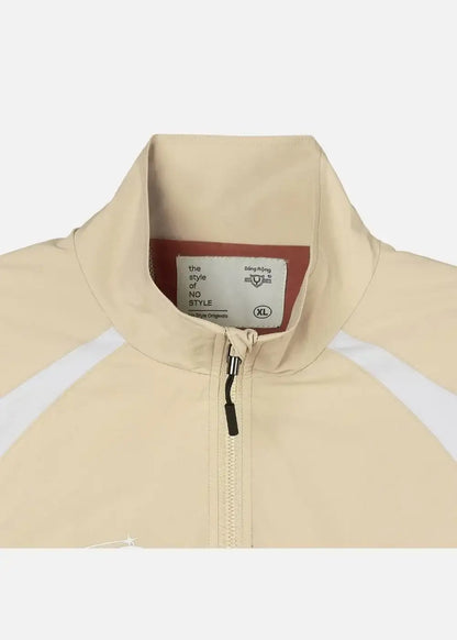 Áo Khoác Gió Sporty Phối Màu Siêu Nhẹ No Style M58 Nâu Đỏ - YaMe.vn