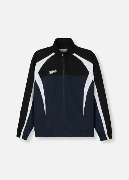 Áo Khoác Gió Sporty Phối Màu Siêu Nhẹ No Style M58 Xanh Dương Đen - YaMe.vn