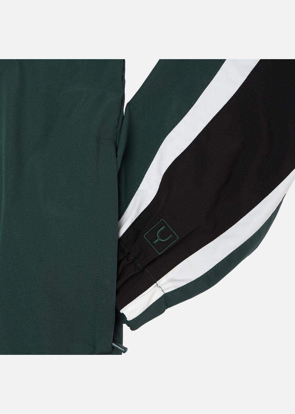 Áo Khoác Gió Sporty Phối Màu Siêu Nhẹ No Style M58 Xanh Lá Đậm - YaMe.vn