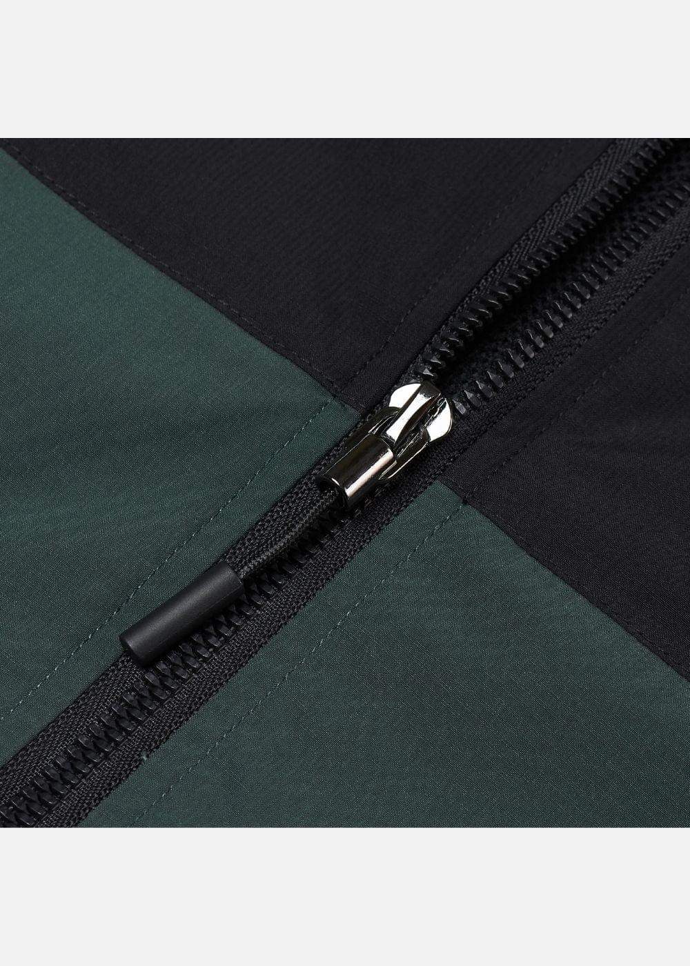 Áo Khoác Gió Sporty Phối Màu Siêu Nhẹ No Style M58 Xanh Lá Đậm - YaMe.vn