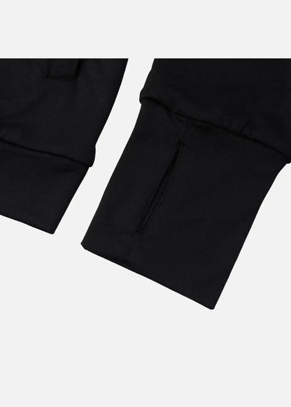 Áo Khoác Thun Chống Nắng Thoáng Khí Non Branded 13 Đen - YaMe.vn