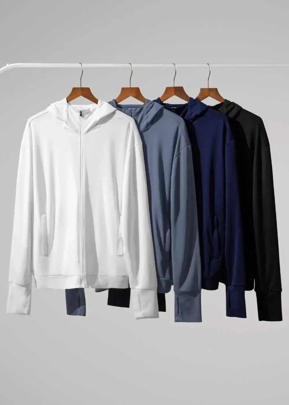Áo Khoác Thun Chống Nắng Thoáng Khí Non Branded 13 Xám - YaMe.vn