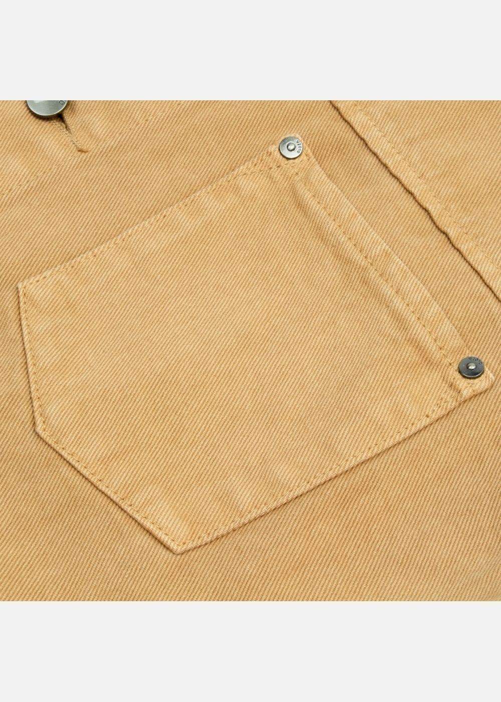 Áo Khoác Jean Nhuộm Hoạt Tính Bền Màu Multi-Color Jean 73 Nâu Nhạt - YaMe.vn