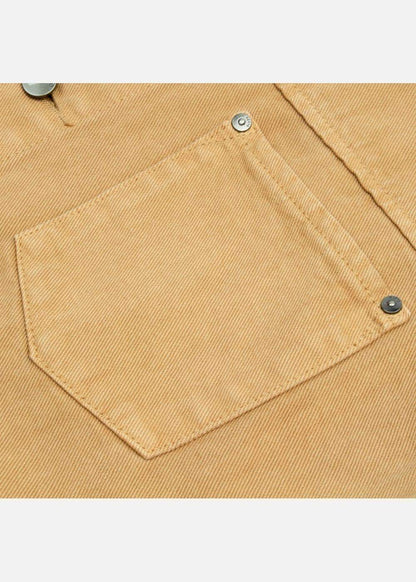 Áo Khoác Jean Nhuộm Hoạt Tính Bền Màu Multi-Color Jean 73 Nâu Nhạt - YaMe.vn