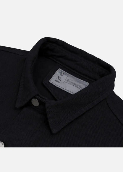 Áo Khoác Jean Nhuộm Hoạt Tính Bền Màu Multi-Color Jean 73 Đen - YaMe.vn