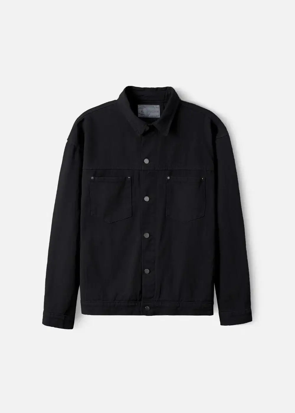 Áo Khoác Jean Nhuộm Hoạt Tính Bền Màu Multi-Color Jean 73 Đen - YaMe.vn