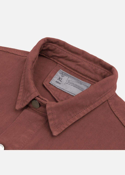 Áo Khoác Jean Nhuộm Hoạt Tính Bền Màu Multi-Color Jean 73 Nâu - YaMe.vn