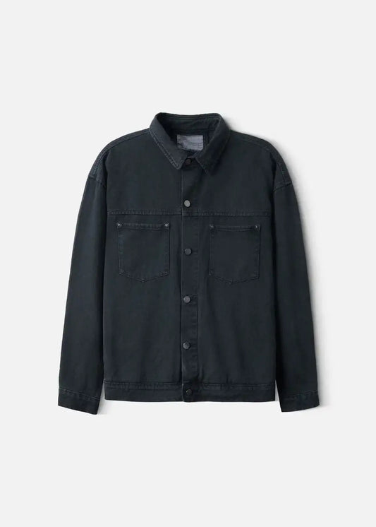 Áo Khoác Jean Nhuộm Hoạt Tính Bền Màu Multi-Color Jean 73 Xanh Lá Đậm - YaMe.vn
