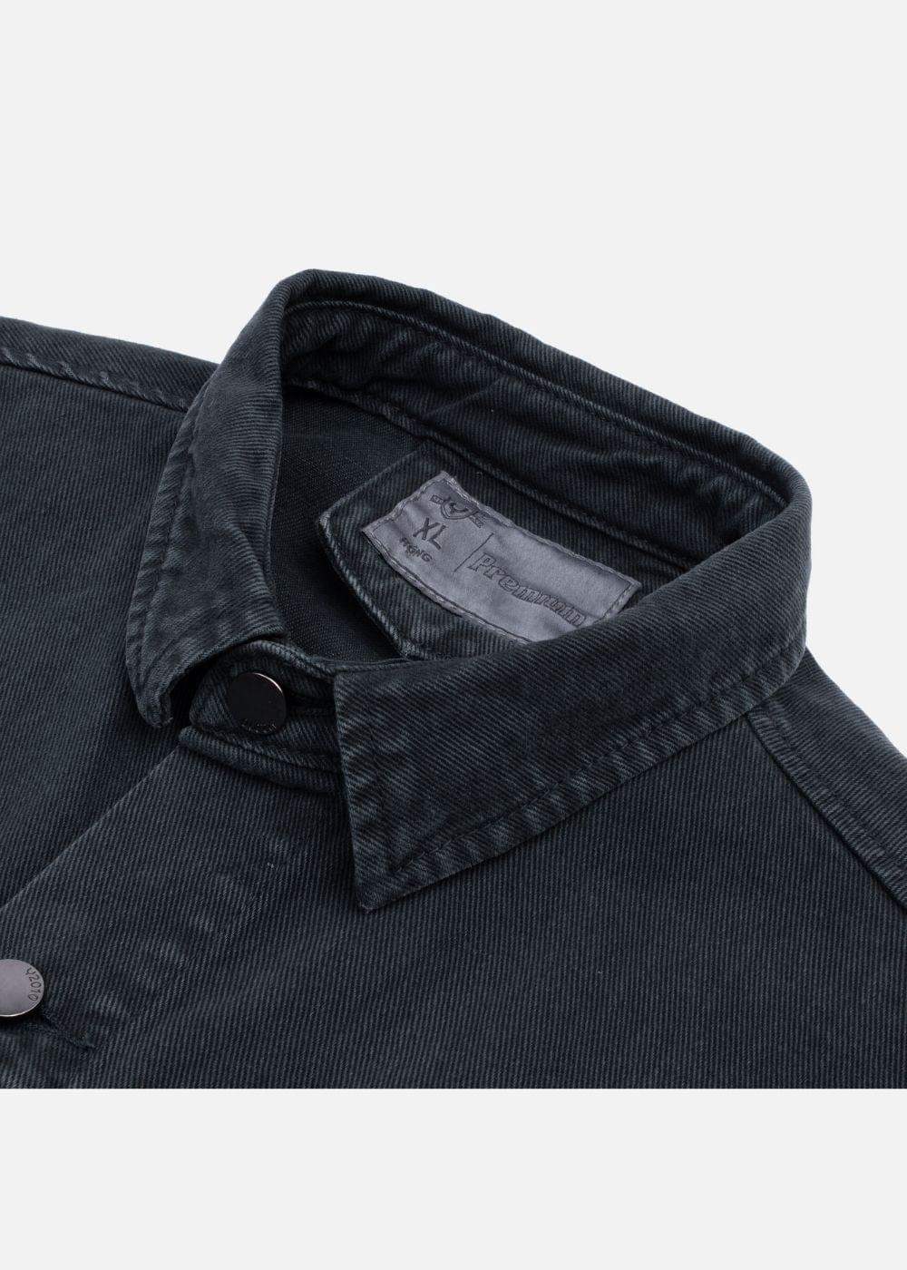 Áo Khoác Jean Nhuộm Hoạt Tính Bền Màu Multi-Color Jean 73 Xanh Lá Đậm - YaMe.vn